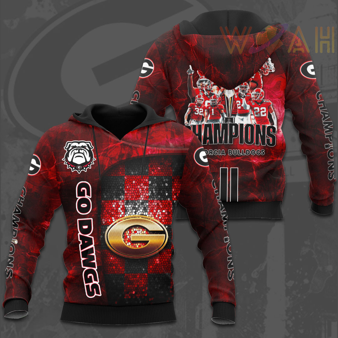 Best Georgia Bulldogs 3D Hoodie - Sport Your Style
