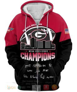 Best Ncaa Georgia Bulldogs 2021 2022 Champions 3D - Officially Licensed