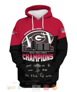 Best Ncaa Georgia Bulldogs 2021 2022 Champions 3D  - Officially Licensed