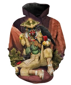 Bloodhound From Apex Legends Custom All Over Print 3D Hoodie, Custom All Over Print Hoodie
