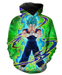 Blue Vegito Dragon Ball Super All Over Print Hoodie 3D