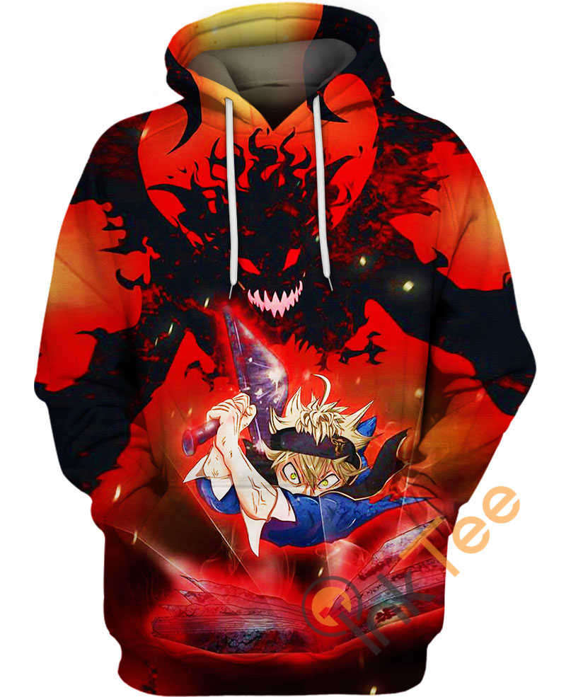 Bold Demon Asta The Death Hammer Custom All Over Print 3D Hoodie