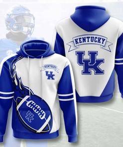 Bold Kentucky Wildcats Usa All Over Print 3D Hoodie For Fans 