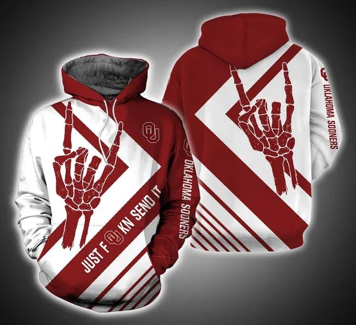 Boomer Sooner 3D Hoodie: Perfect Oklahoma Sooners Fan Gift