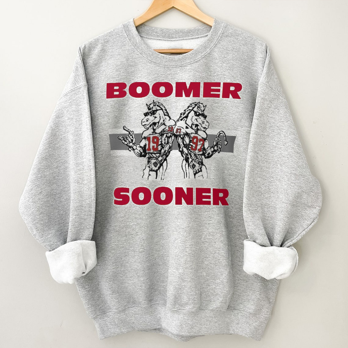 Boomer Sooner Unisex T-Shirt - Support the Oklahoma Sooners with this Boomer Sooner t-shirt.