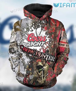 Bow Hunter Deer Hunting Custom All Over Print Hoodie 3D Beer Lovers Gift