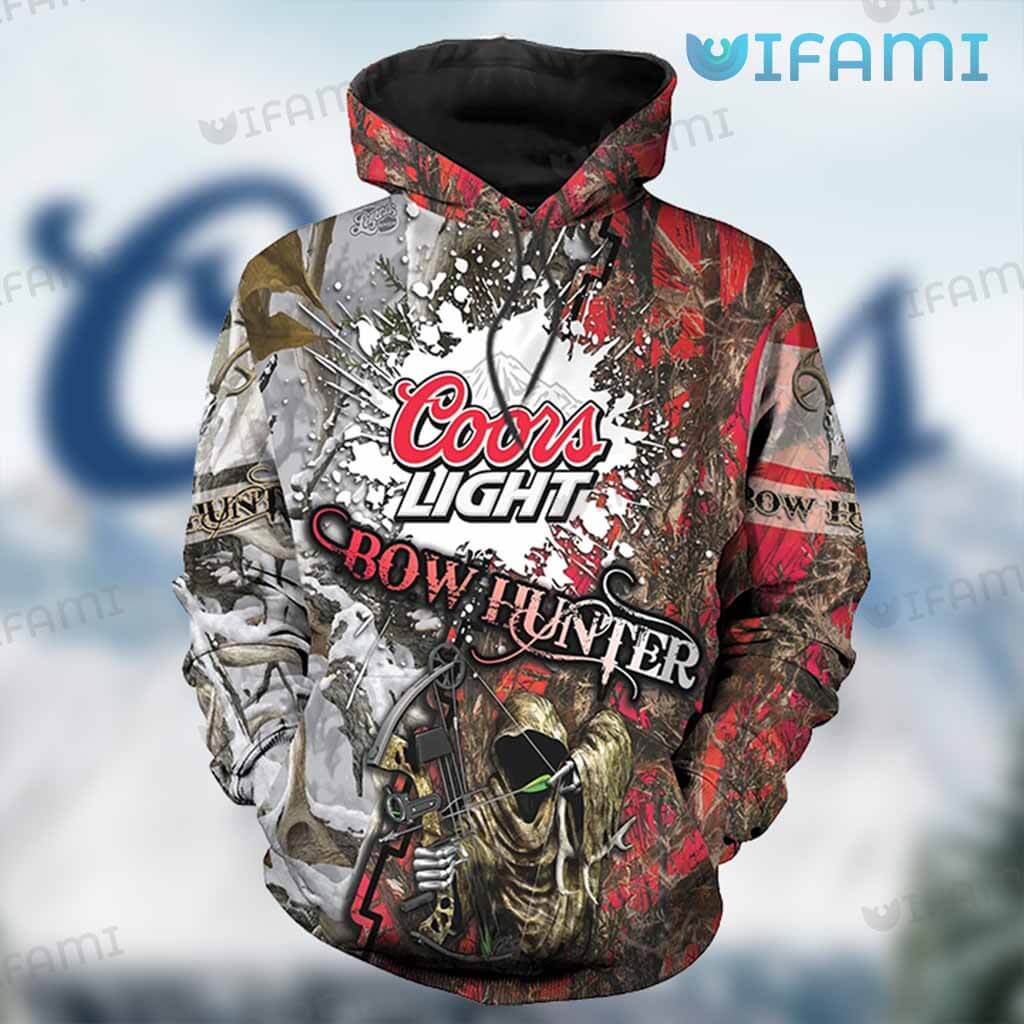 Bow Hunter Deer Hunting Custom All Over Print Hoodie 3D Beer Lovers Gift