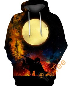 Brave Demon Lord Tanjiro Kamado All Over Print 3D Hoodie