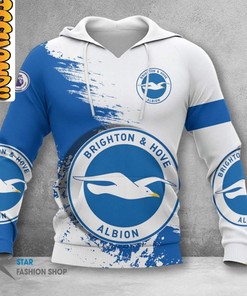 Brighton Hove Albion Fc 3D Hoodie - Gifts For Men And Women