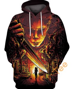 Bring On The Spook With Death Is Near Halloween Hoodie In 3D - Perfect For Halloween! 