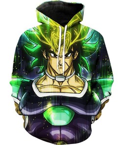 Broly Artwork Dragon Ball Super Broly Movie Hoodie 3D - Gifts For Men And Women