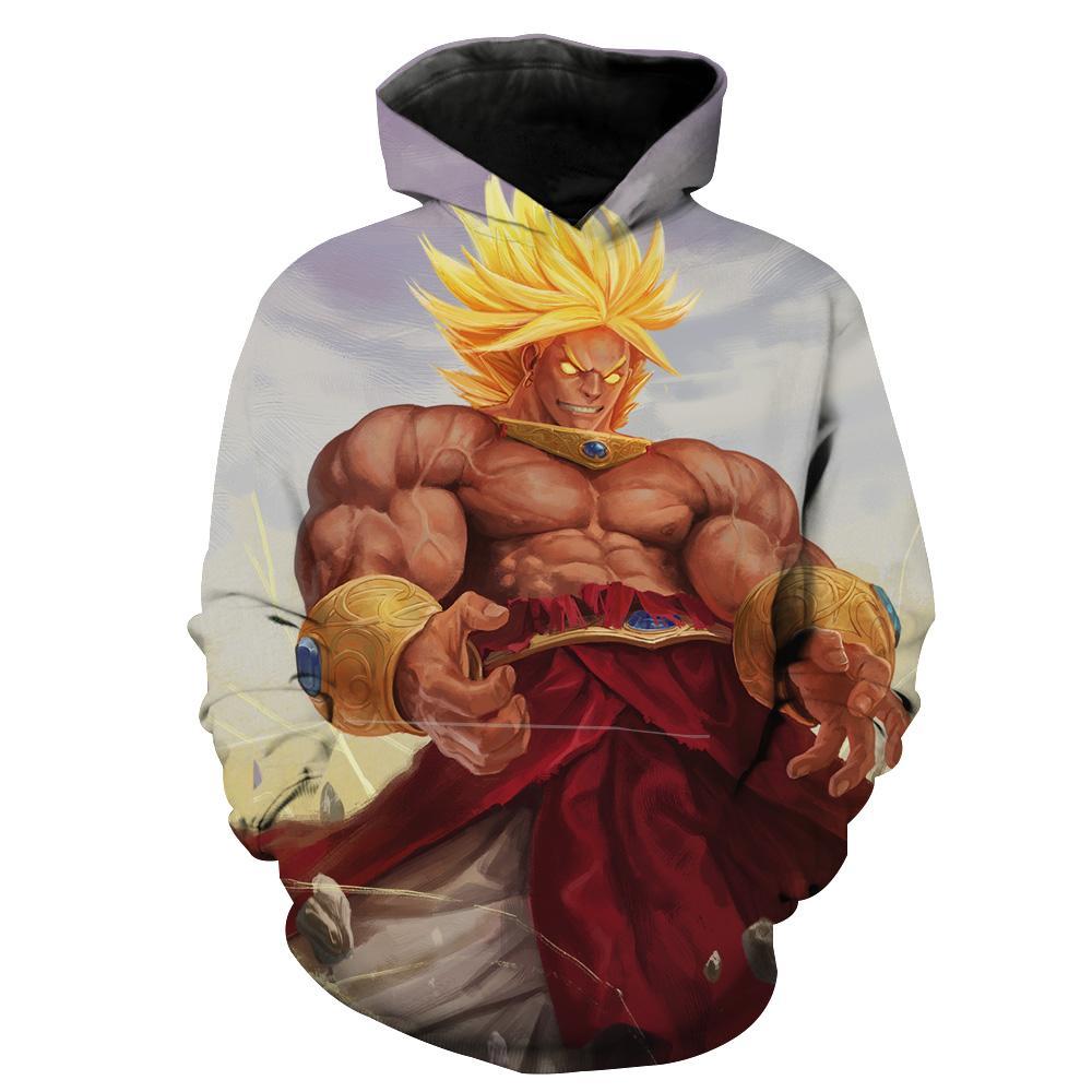Broly Dragon Ball Super Broly Hoodie 3D - 3D Hoodies For Men