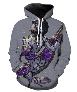 Bucciarati Jojo'S Bizarre Adventure 3D Hoodie - 3D Printed Hoodies Women