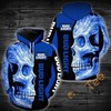Bud Light Skull 3D Hoodie - Custom All Over Print Hoodie
