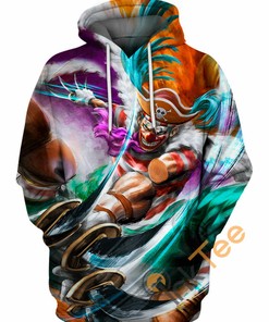 Buggy The Star Clown 3D All Over Print Hoodie