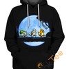 Bulbasaur Charmander Squirtle 3D Print Hoodie