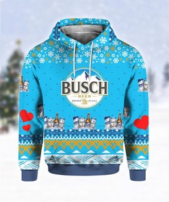 Busch Beer All Over Print Hoodie - 3D Edition