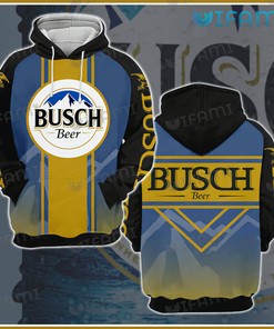 Busch Beer Lovers Gift Mountain Logo All Over Print Hoodie - 3D Edition