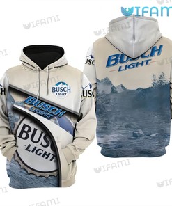 Busch Light Beer Cap Custom All Over Print Hoodie - 3D Edition Beer Lovers Gift