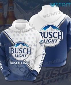 Busch Light Brewed In Usa Custom All Over Print Hoodie - 3D Edition Beer Lovers Gift