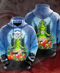 Busch Light Custom Sport All Over Print Hoodie - 3D Edition