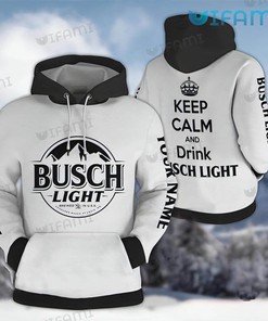 Busch Light Keep Calm And Drink Busch Light All Over Print Hoodie - 3D Edition Beer Lovers Gift