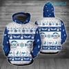 Busch Light Reindeer Snowflakes Christmas All Over Print Hoodie - 3D Edition Beer Lovers Gift