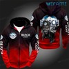 Busch Light Skull Danger All Over Print Hoodie - 3D Edition Beer Lovers Gift