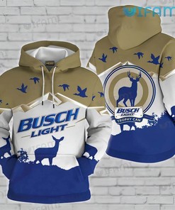 Busch Light Trophy Can Deer Hunting All Over Print Hoodie - 3D Edition Beer Lovers Gift