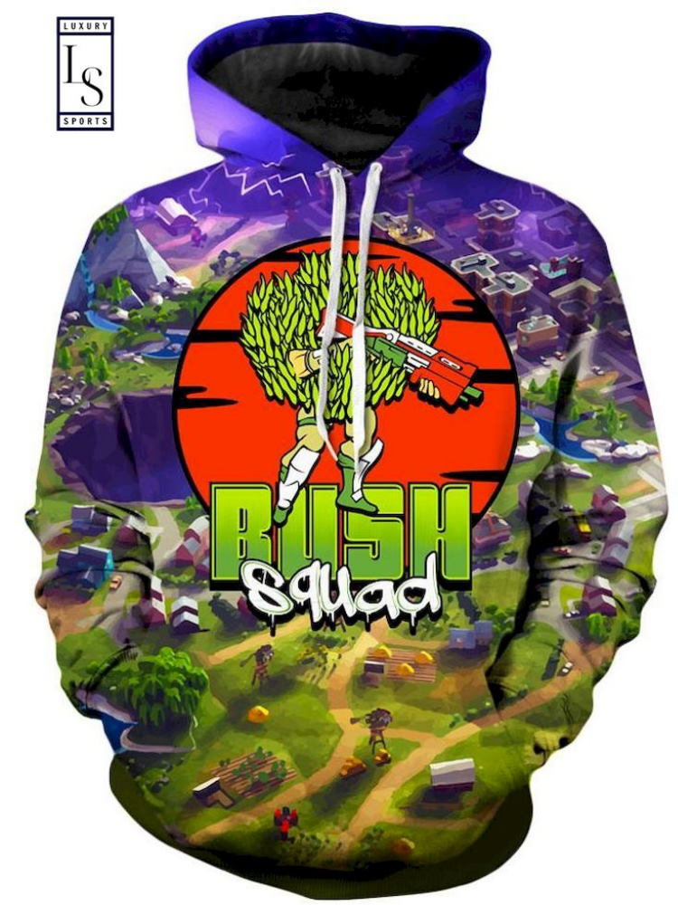 Bush Squad Kids Custom All Over Print 3D Hoodie