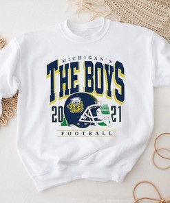 Bussin With The Boys Michigan Football Shirt - Trendy Wolverines Apparel