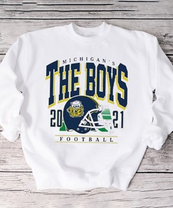 Bussin With The Boys Michigan Football Shirt - Trendy Wolverines Apparel
