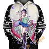 Butterfly Dance On The Moon Custom All Over Print Hoodie - 3D Edition