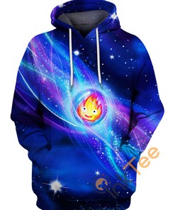 Calcifer Custom All Over Print Hoodie - 3D Edition