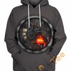 Calcifer Custom All Over Print Hoodie Warm