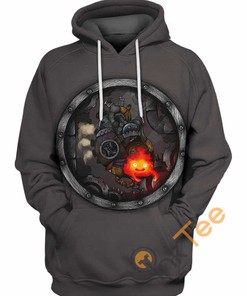 Calcifer Custom All Over Print Hoodie Warm
