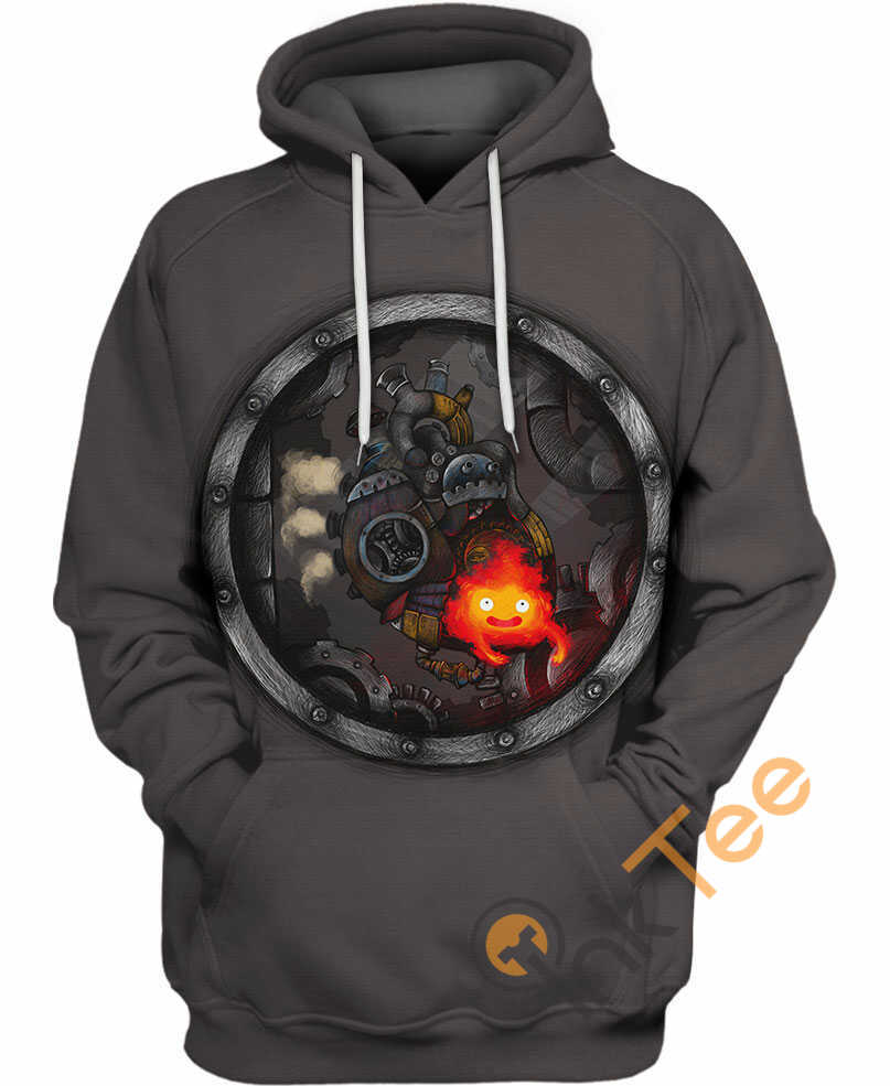 Calcifer Custom All Over Print Hoodie Warm