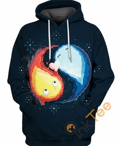 Calcifer Life And Death Custom All Over Print Hoodie - 3D Edition