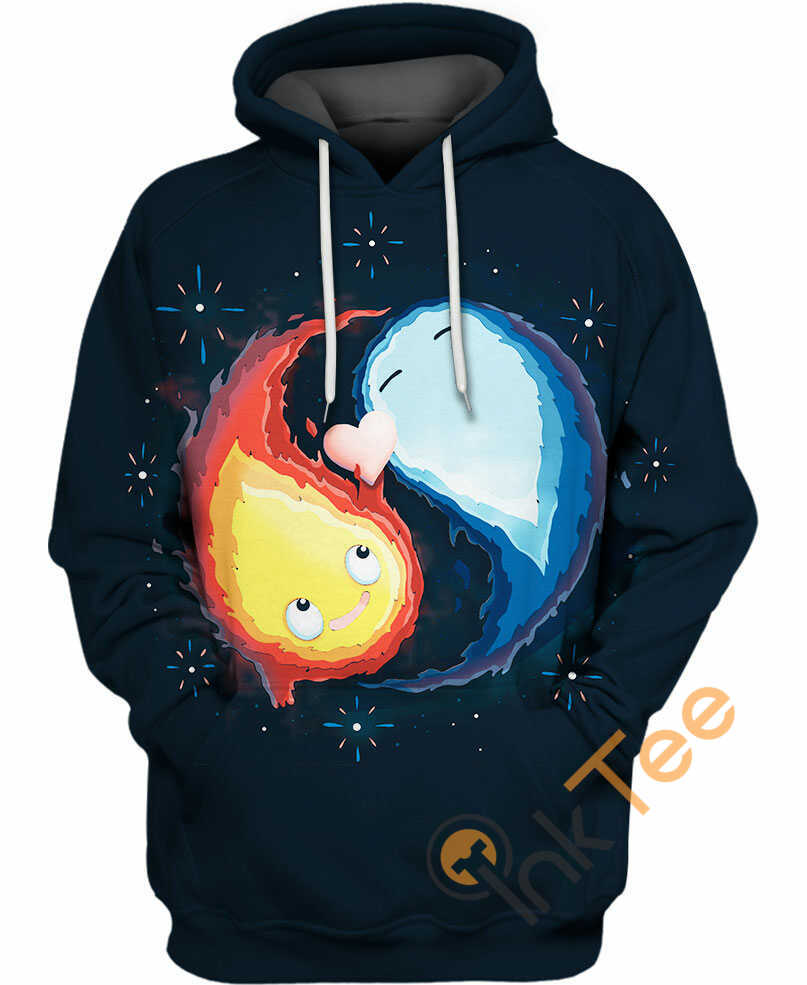 Calcifer Life And Death Custom All Over Print Hoodie - 3D Edition