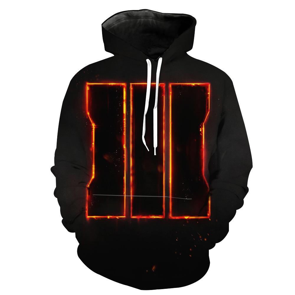 Call Of Duty Black Ops Custom All Over Print Hoodie - 3D Edition