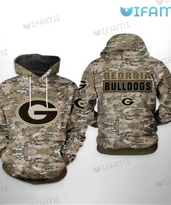 Camo Lovers, Show Off Your Style With Georgia Bulldogs 3D Hoodie
