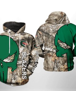 Camouflage Meets Style With The Blazers Ncaa Veteran Hunting 3D All Over Print Hoodie
