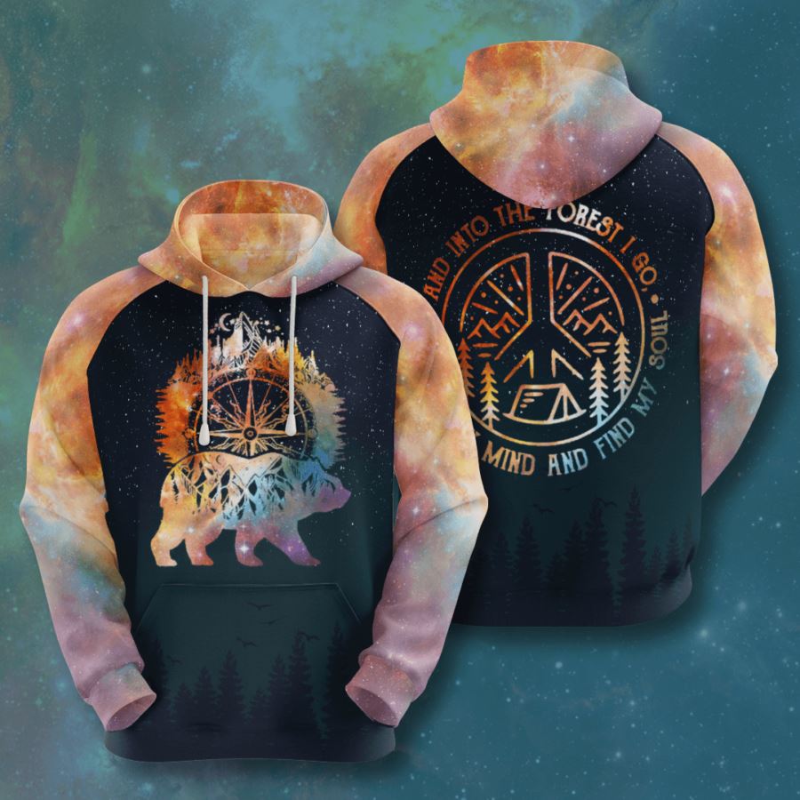Camping Custom All Over Print 3D Hoodie