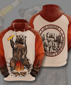 Camping Custom Sport All Over Print Hoodie - 3D Edition
