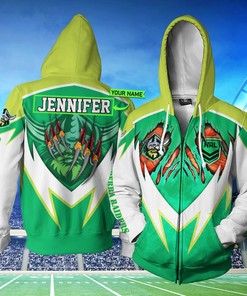 Canberra Raiders Nrl T-Shirt Sweater With 3D All Over Print Zip Up Hoodie Option