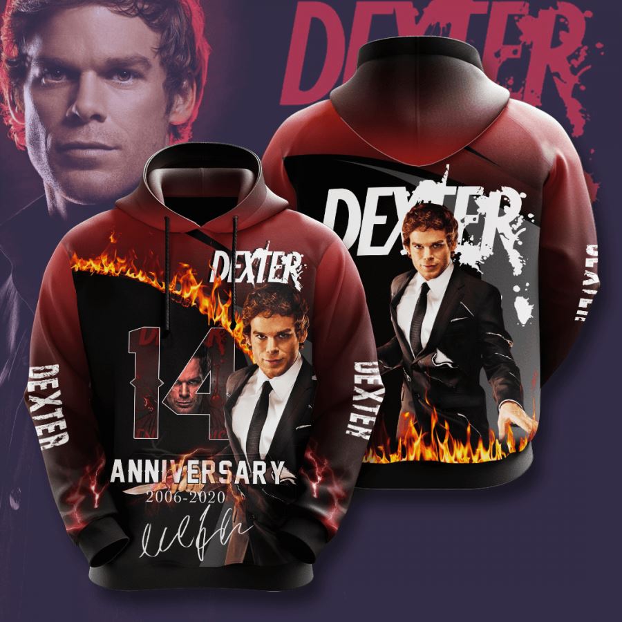 Captivating Dexter Custom All Over Print 3D Hoodie