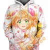 Cardcaptor Sakura Angel Custom All Over Print Hoodie - 3D Edition