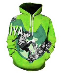 Cartoon Kawaii Miya Zip Up Hoodie 3D Print For Fans