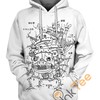 Castle Plan Custom All Over Print Hoodie - 3D Edition