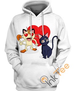 Cat Match Custom All Over Print Hoodie - 3D Edition